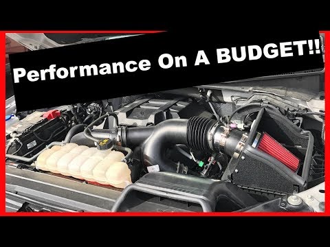 Afe 4'' ecoboost exhaust and Afe cold air intake | Doovi