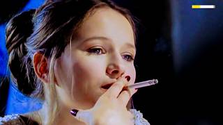 Stefanie Stappenbeck smoking cigarette compilation (most complete)  🚬