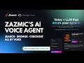 Zazmic's AI Voice Agent | Search, Browse & Checkout by Voice