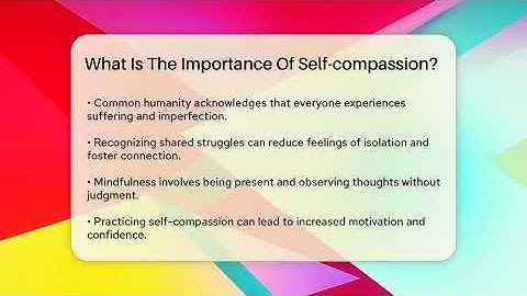 What Is The Importance Of Self-compassion? - Inside Body Image