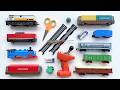 Unboxing Dan Merakit Mainan RC Kereta Api CC201, Kereta Api Vintage, Kereta Api Thomas - Train Toys