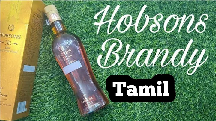 HOBSON'S XR BRANDY Review in Tamil | Tamil Drinks ...