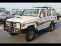 Toyota Land Cruiser VDJ76 Hardtop LX 4.5L V8 Diesel 4WD 2020 Model - White Color