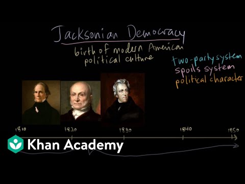 Jacksonian Democracy Part 1
