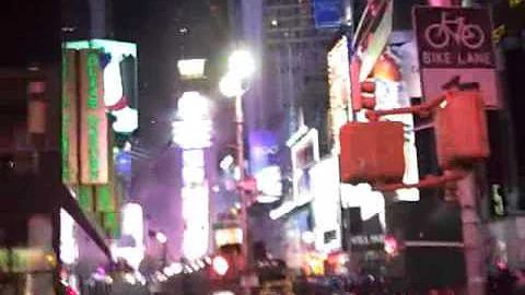 Gary Tuchler New Year 2009 Times Square