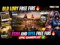 OLD LOBY FREE FIRE 🔥 ESHA AND DIYA FREE FIRE 🔥 EPIC GAMEPLAY ✅ OLD VERSION MEMORIES 😍