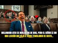 MILLONARIO ATEO SE BURLA DE DIOS EN PLENA MISA. PERO EL SEÑOR LE DA UNA LECCIÓN QUE DEJA A TODOS...