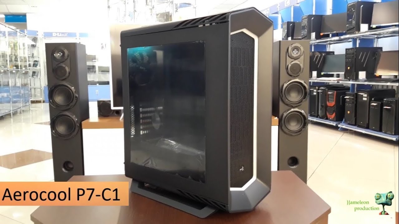 Часть №1. Обзор. Корпус Aerocool P7-C1. Большой вместительный корпус + Готовая сборка. Моддинг.