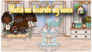 Watch me decorate my house 🏡 |*speed build*|It’s Nae|