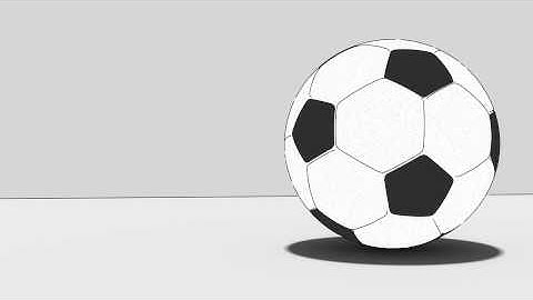 Blender Freestyle Render SoccerBall