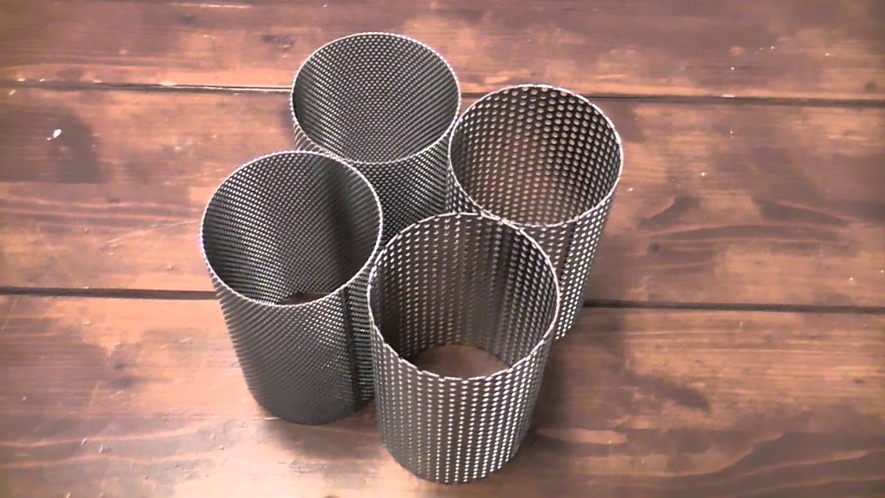 Filter Element perforated 1,5mm and 3mm by A.filter
