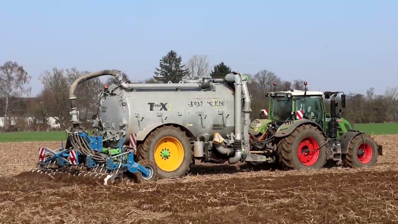 Fendt 724 mit Joskin TetraX2 .