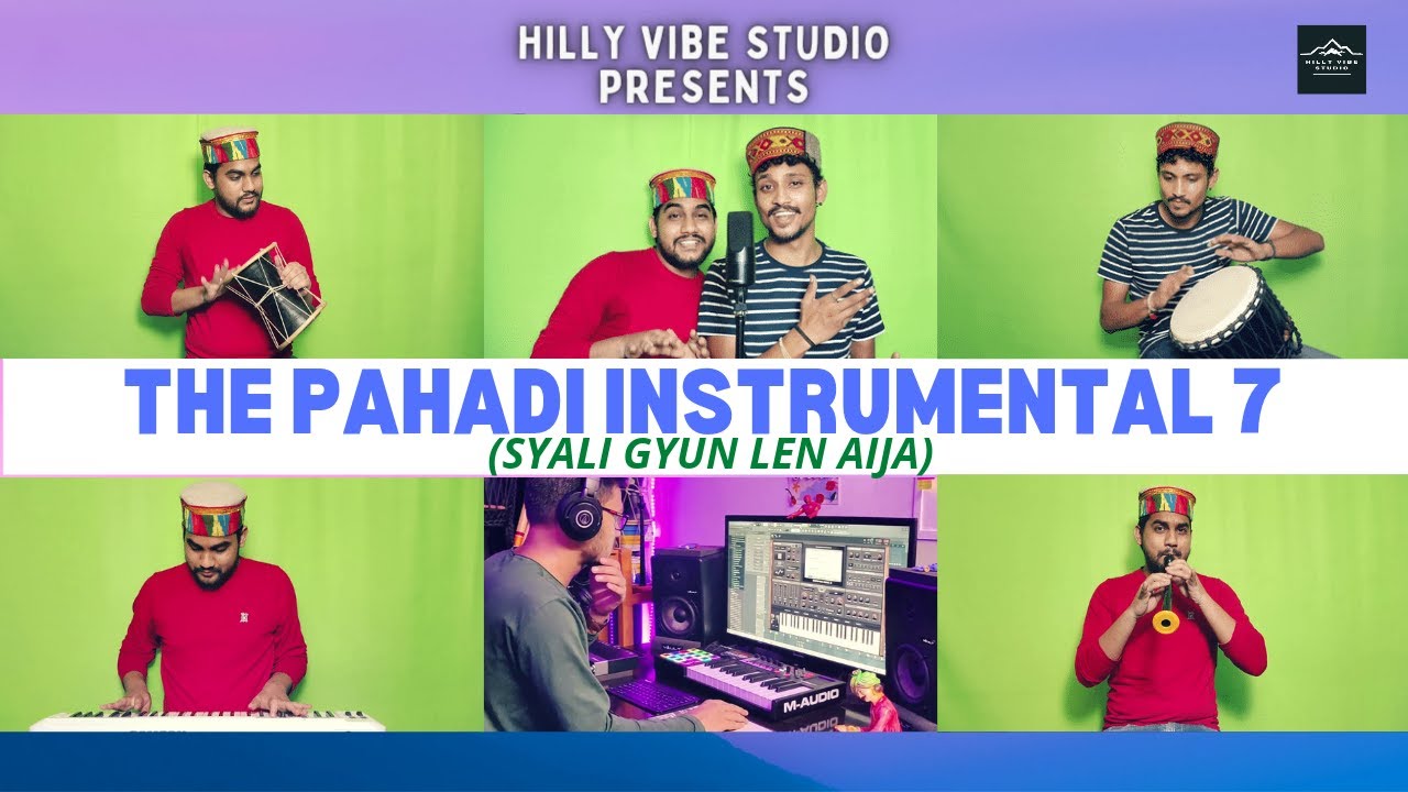 THE PAHADI INSTRUMENTAL 7  SYALI GYUN LEN AIJA GADWALI POP COVER  DJ SONG 2022  KUMAONI OLD HIT