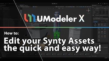 How to Edit your Synty Assets with UModeler X
