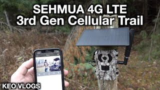 SEHMUA 4G LTE 3rd Gen Cellular Trail Camera