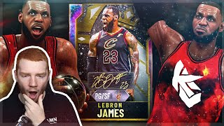 NEW Galaxy Opal *GOAT* LEBRON JAMES is a INSANE!! Best POINT GUARD in the GAME!? (NBA 2K20 MyTeam)