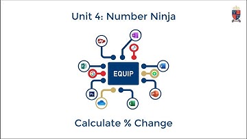 Number Ninja - Calculate Percentage Change