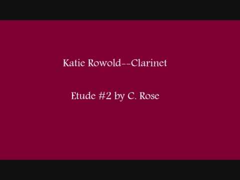 Katie Rowold--Clarinet