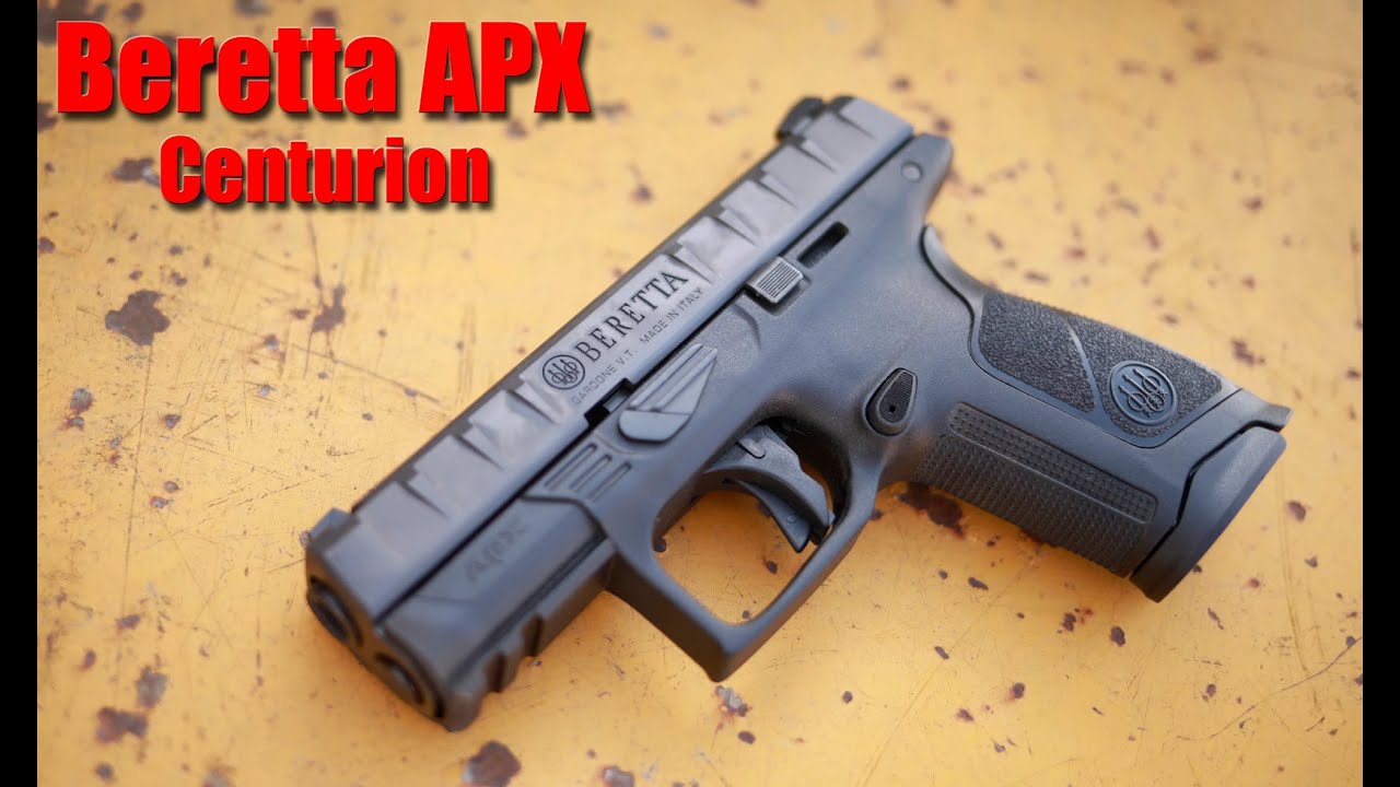 ⁣Beretta APX Centurion First Shots And Impressions
