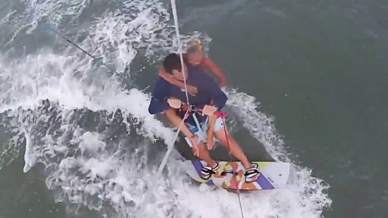 Tandem Kiteboarding, Marathon Florida YouTube
