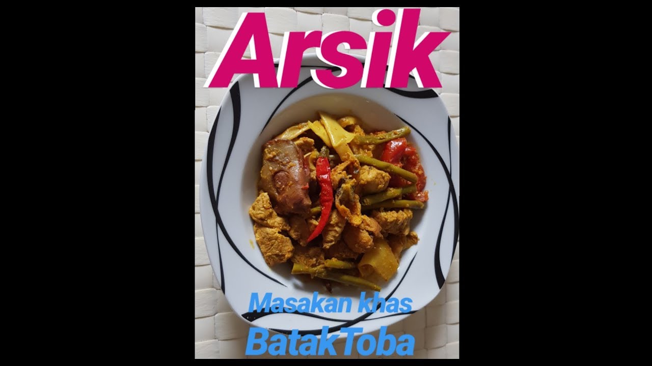 RESEP ARSIK, MASAKAN KHAS BATAK TOBA || ALA MAMA THOMAS 