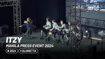 ITZY: Manila Press Event 2024 at Glorietta [Full Interview]