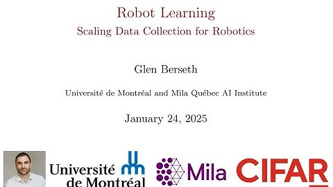 Robot Learning: Methods and Considerations for Scaling Data Collection