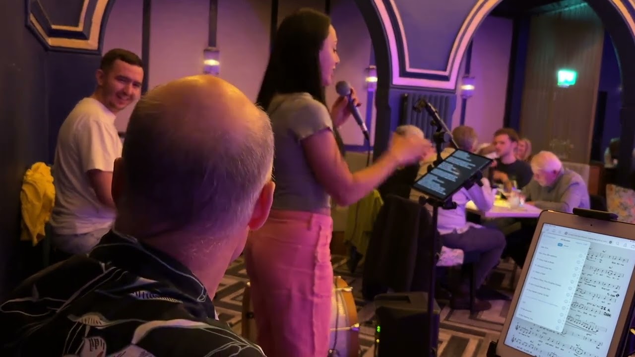 Isn't she lovely performed by Sophia Sazhiniani and band