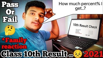 My CBSE Class 10th Board Result Reaction 2021!!!😱 Pass or Fail?