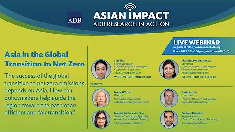 Asian Impact Webinar 63: Asia in the Global Transition to Net Zero
