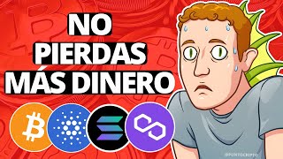 SIGUE AL DINERO INTELIGENTENoticias Criptomonedas (HOY) Cardano Polygon SOL BTC MANA CSPR GMM