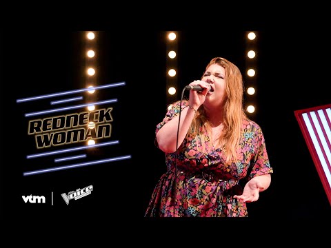 Celeste - 'Redneck Woman' | Auditions | The Voice Comeback Stage | Vtm