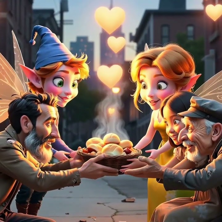 A Fairy Tale of Compassion: When Faeries Feed the Needy!   #fairymagic #kindnessmatters