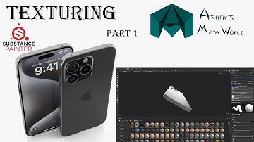 Mastering iPhone Texturing in Substance Painter: Part 1#texture #3d