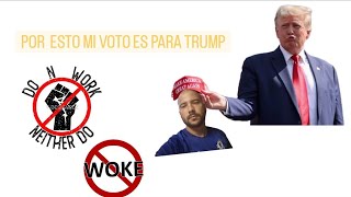 Emigrante Latino da 3 Razones para VOTAR por Donald Trump en 2024