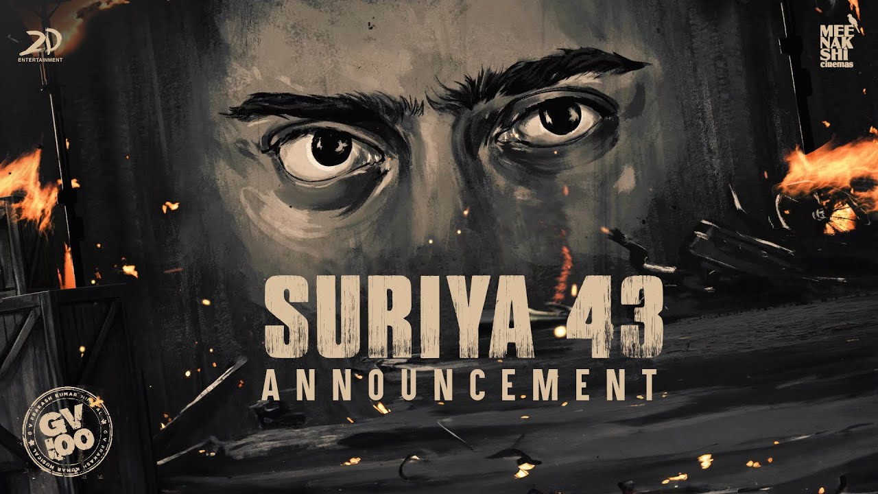 Suriya43   Suriya  Dulquer Salmaan  Nazriya  GV Prakash  Sudha Kongara  2DEntertainment