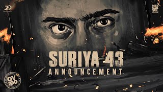 Video thumbnail of "Suriya43 - Suriya | Dulquer Salmaan | Nazriya | GV Prakash | Sudha Kongara | 2DEntertainment"