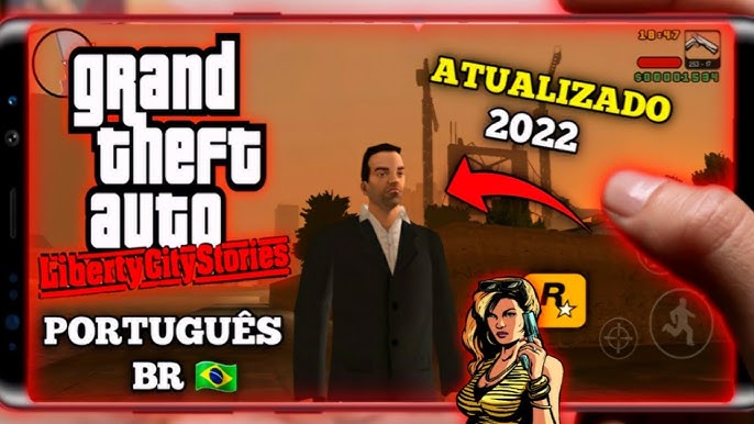 SAIU! GTA LIBERTY CITY STORIES ATUALIZADO EM PORTUGUÊS PARA ANDROID 2023) Gta  lcs android 11 12 & 13 