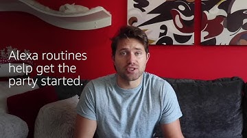How to create a party routine | Smart Home | Amazon Alexa