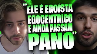 A Treta do cellbit e rakin, que ta fazendo ele sofrer um hate GIGANTESCO