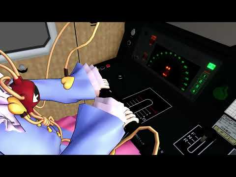 [東方MMD×鉄道]古明地姉妹が阪急8000系に乗務してみた。