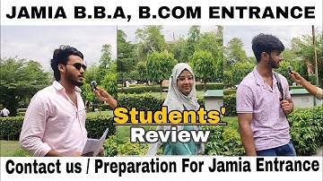Jamia BBA Entrance review 2025 | Jamia entrance exam 2025 | B.com, B.B.A #jmi2025 #jamia