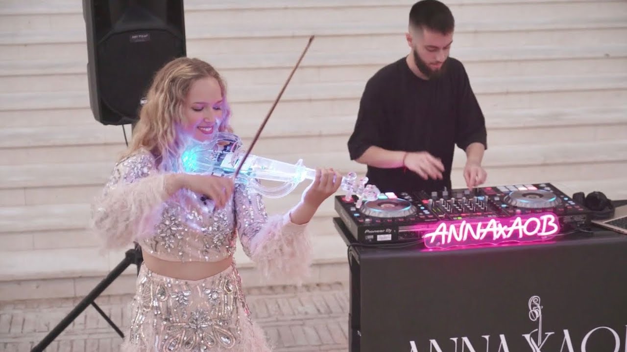 ANNAxAOB Electric violin & DJ cover Love Tonight/Jaguar/Gimme Gimme