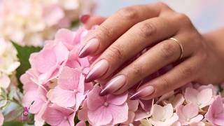 Nude to Wine Magic # Ombre Nails # Reshma's Nail Studio