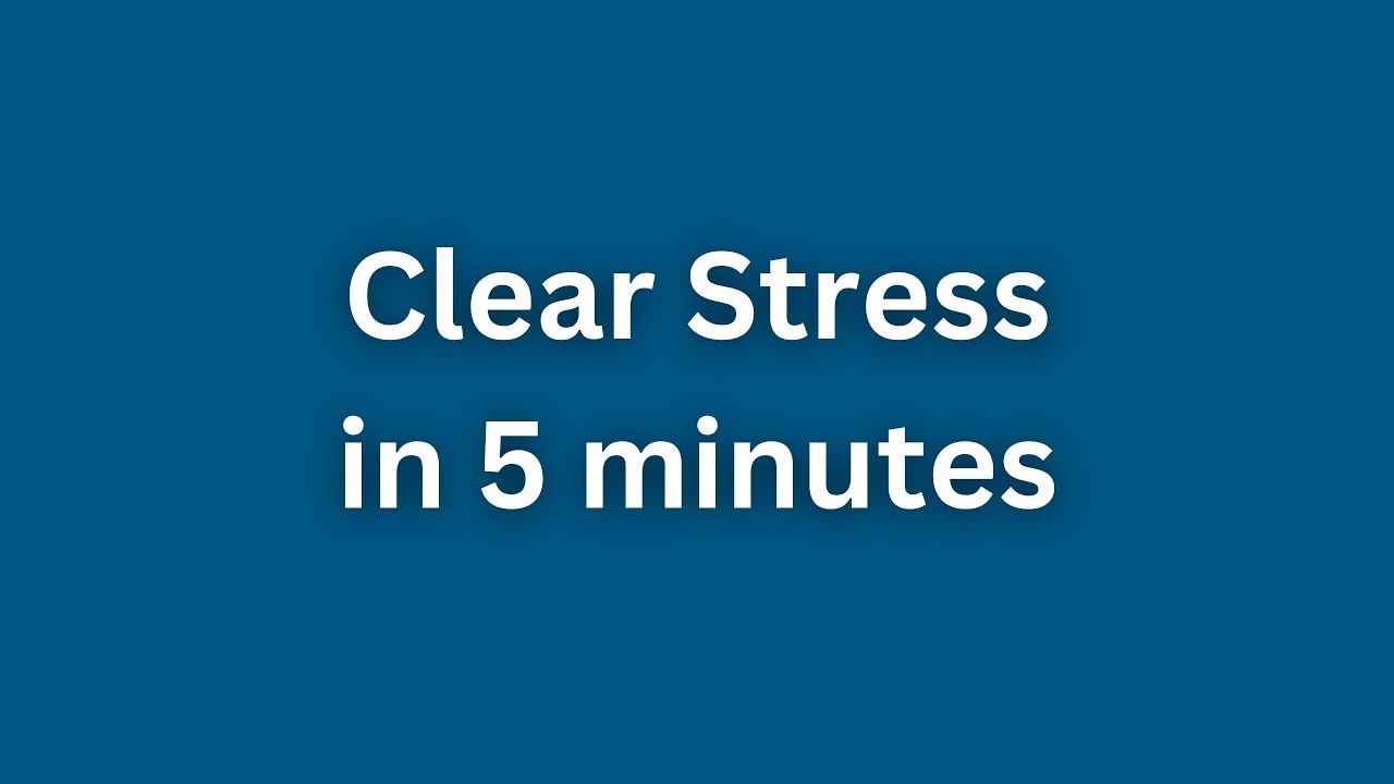 Somatic Breathwork: Clear Stress in 5 minutes - YouTube
