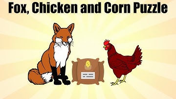 Fox, Chicken and Corn Puzzle : Solution Explained