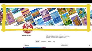 Pinterest для художников. Как оформить пинтерест аккаунт художнику, продающему картины на Etsy