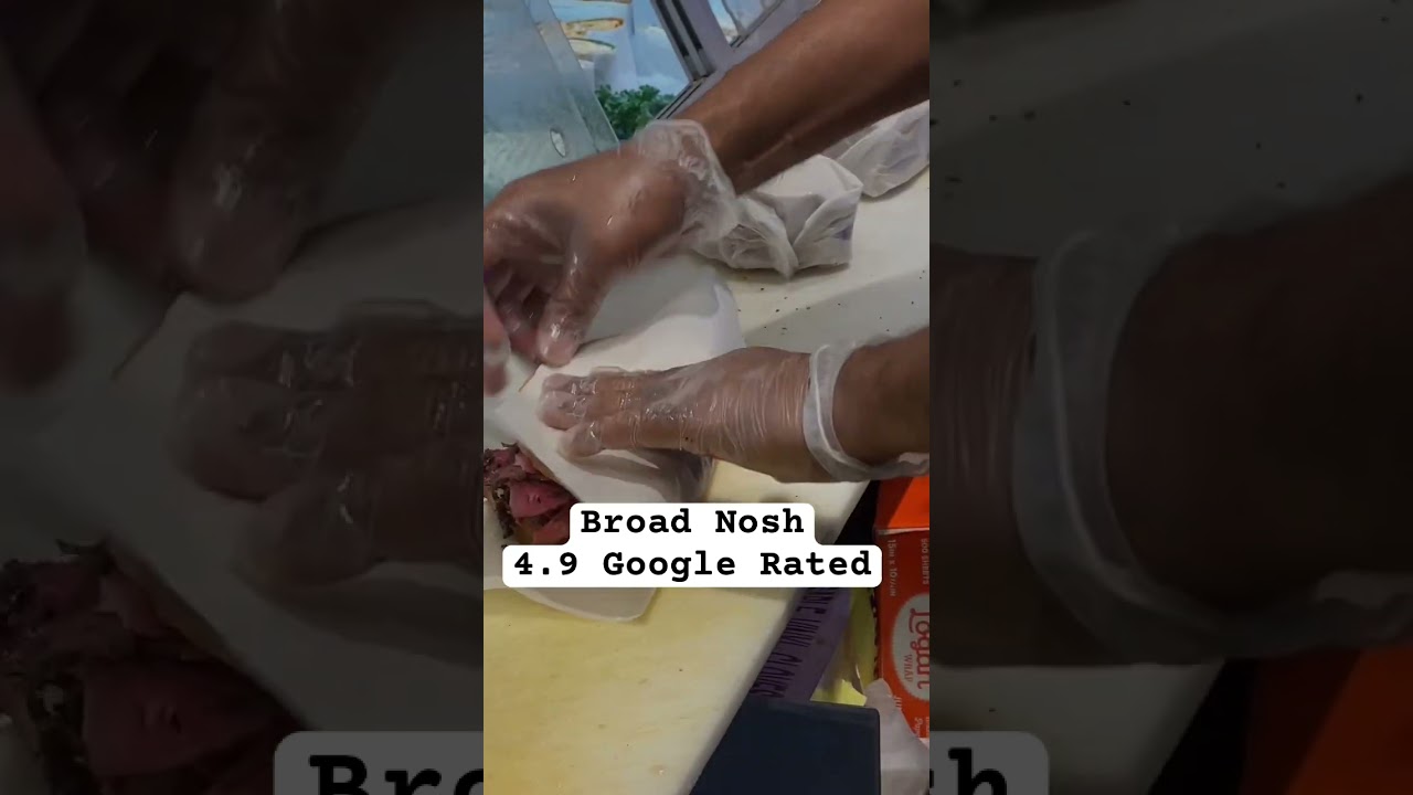 Broad Nosh 4.9 Google Rated Best Bagels NYC 