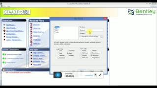 STAAD PRO MEMBER OFFSET ||HOW TO USE MEMBER OFFSET IN STAAD||  2D PORTAL FRAME EXAMPLE 2