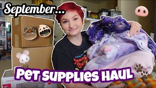 SEPTEMBER PET SUPPLIES HAUL